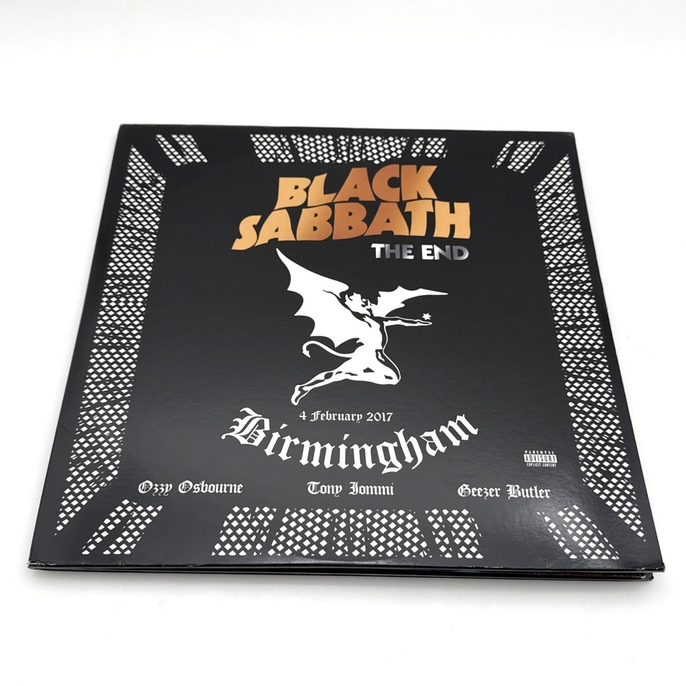 Black Sabbath The End 4 February 2017 Birmingham 3LP Vinyl Eagle ER416792 USA